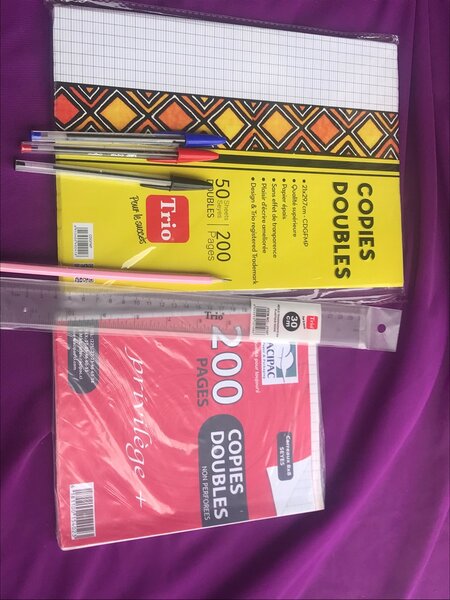 Set de Papeterie École