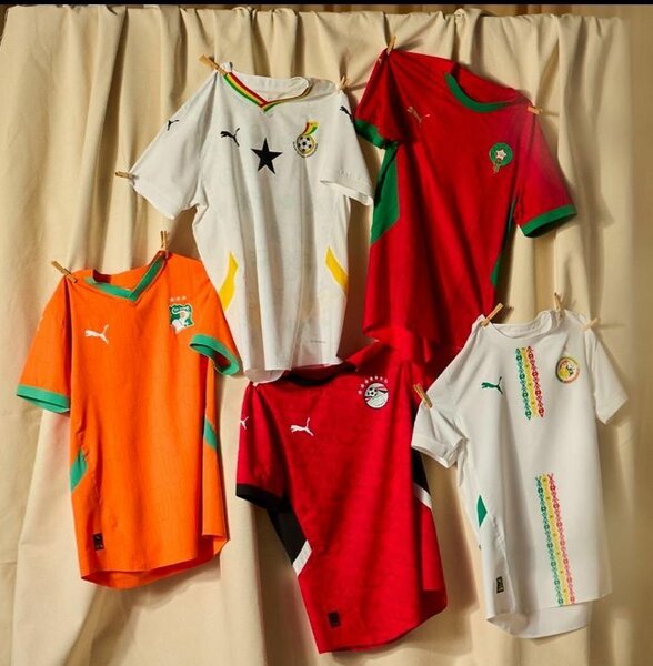 Maillots de football Africa