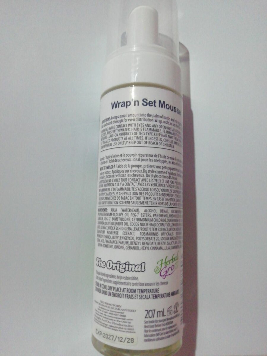 Mane 'n Tail Herbal Gro Mousse