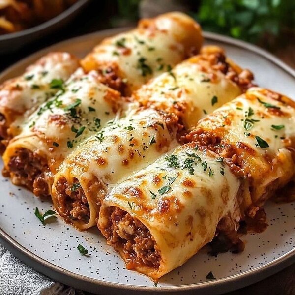 Cannelloni au Bœuf Crémeux