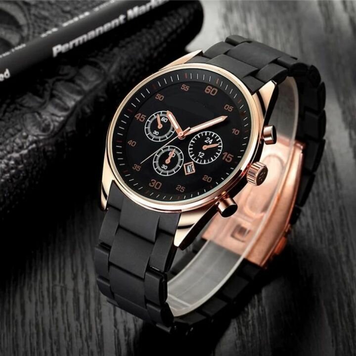 Full black watch