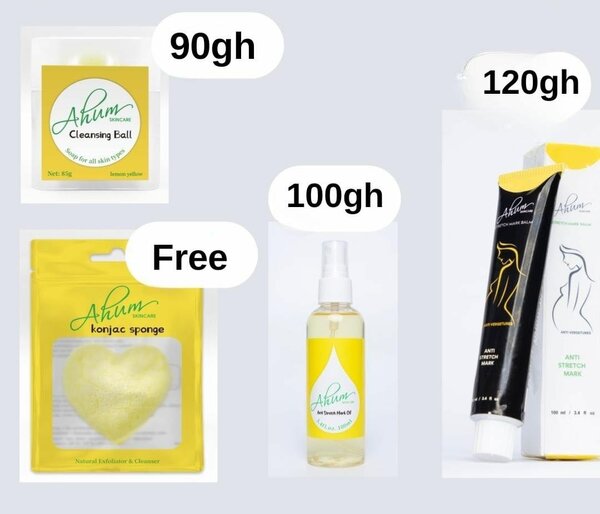 Ahum Skincare Stretch Mark Set