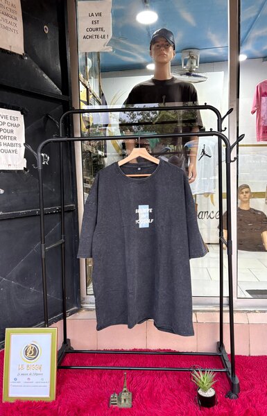 T-shirt ample graphique