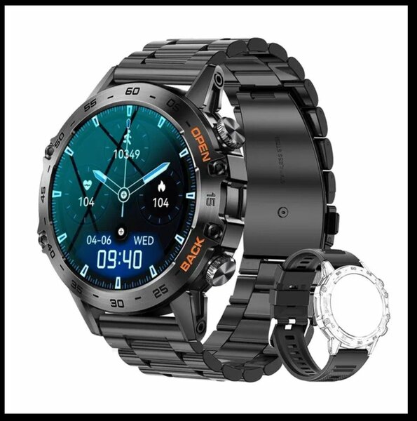 MEVADEN MD52 Stainless Steel Smartwatch