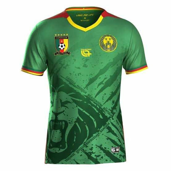 Maillot Cameroun Football