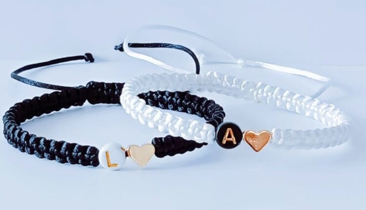 Bracelets personnalisés en corde