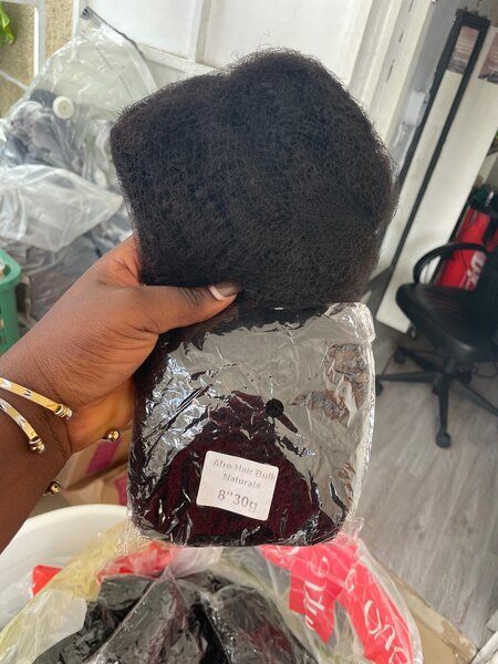 Cheveux Afro Bouclés Naturels