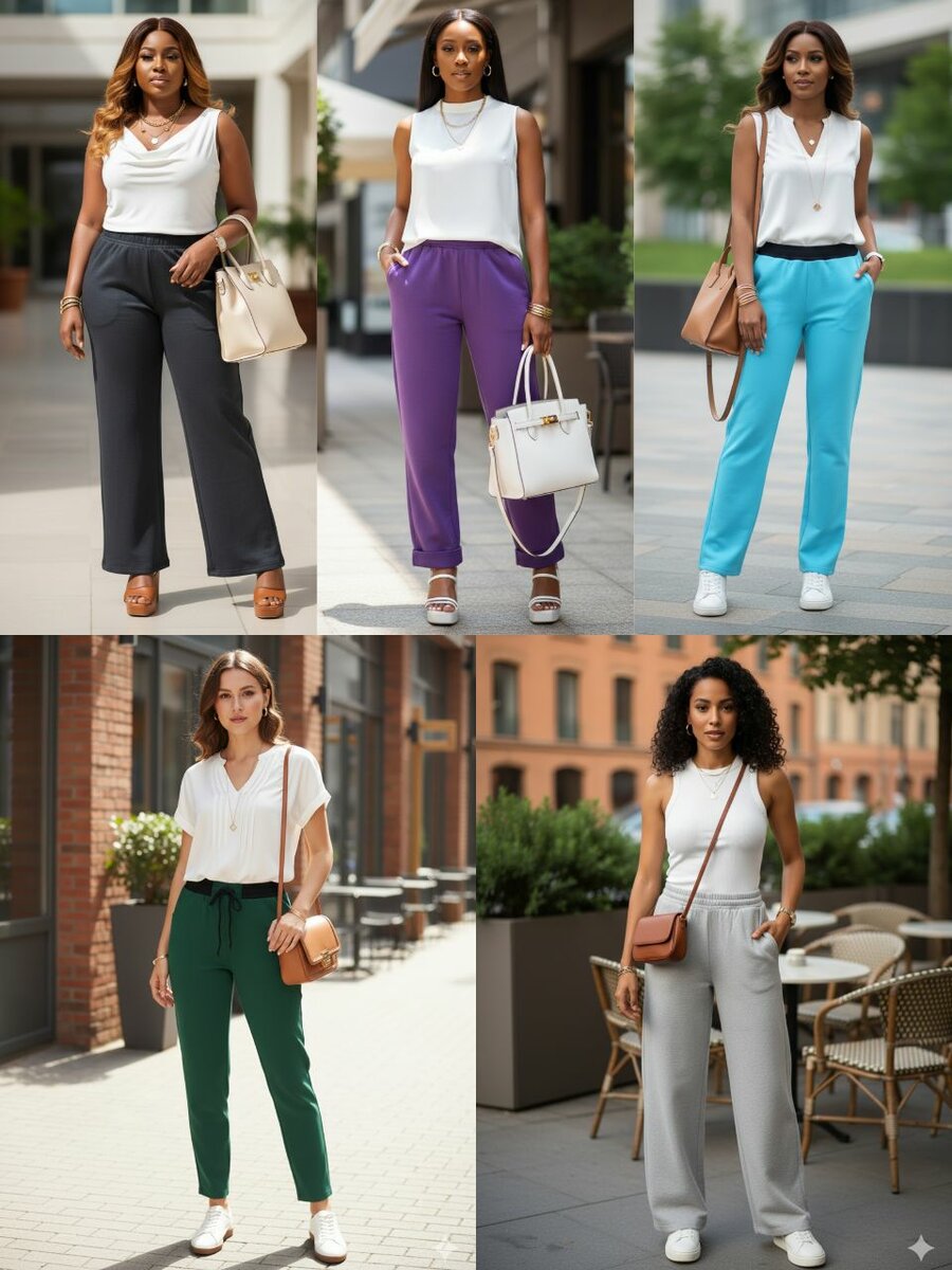 Pantalons décontractés pour femmes