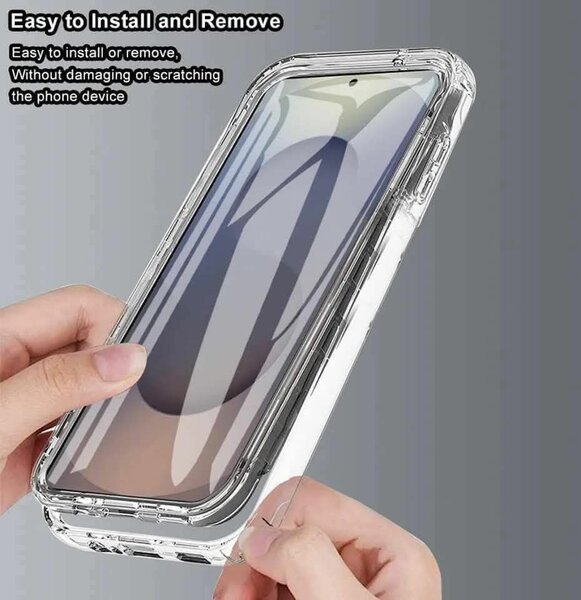Coque anti-choc transparente