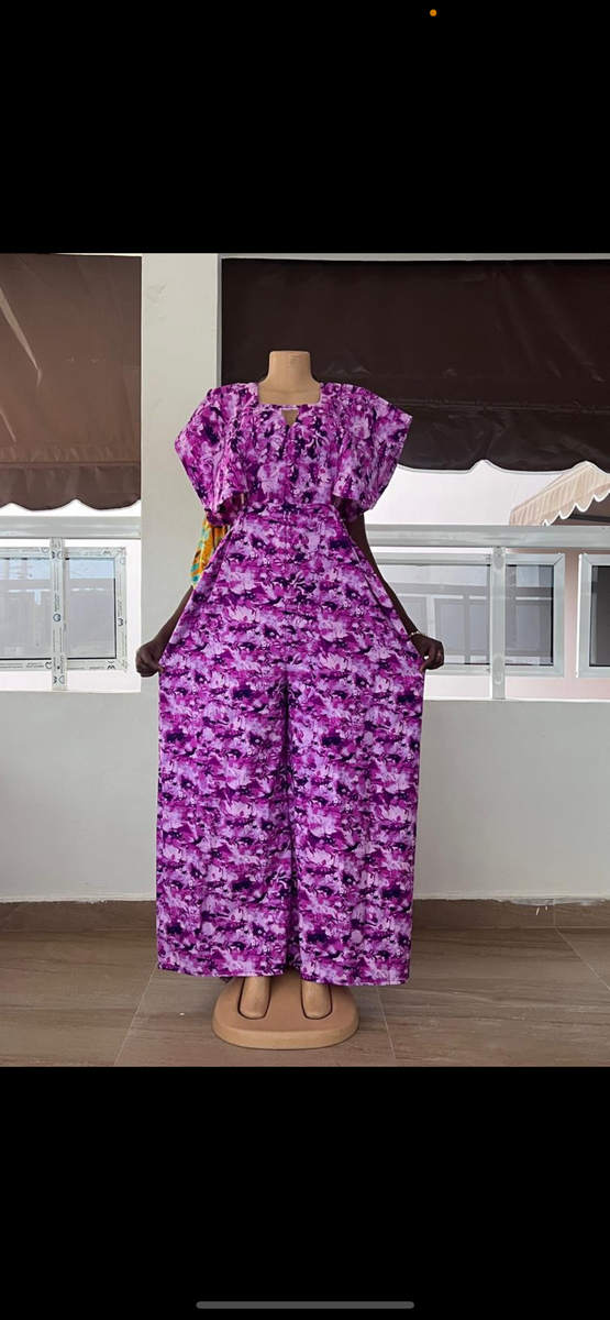 Combinaison Ankara élégante