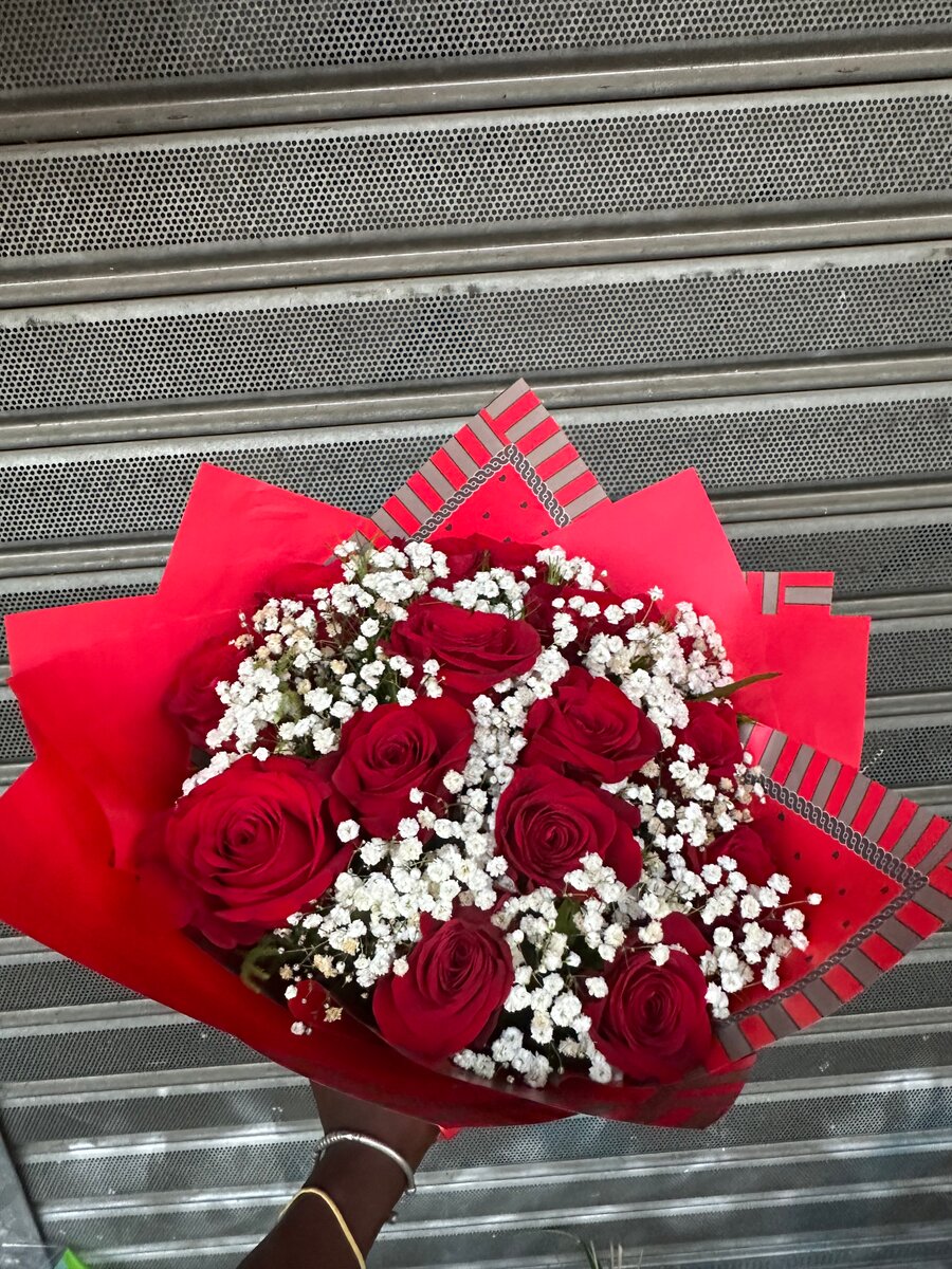 Bouquet de roses élégantes