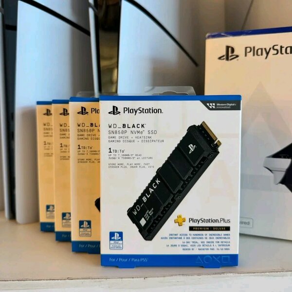 SSD NVMe WD_BLACK pour PS5