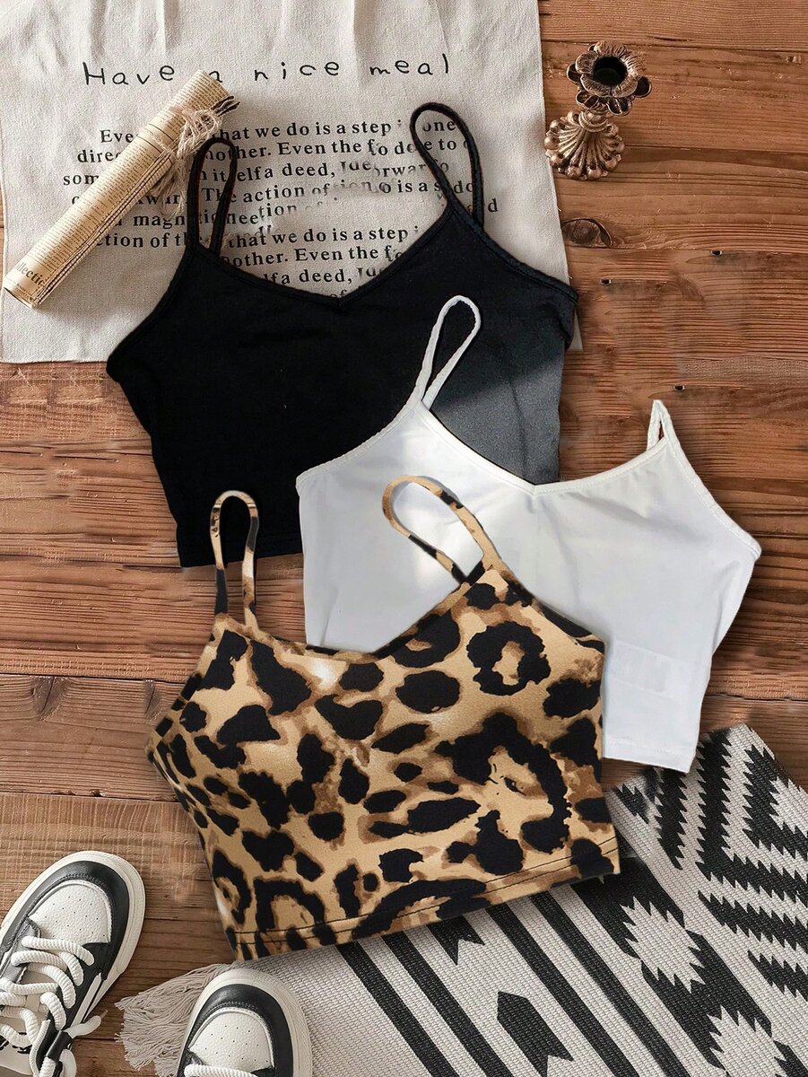 Top à bretelles coloré