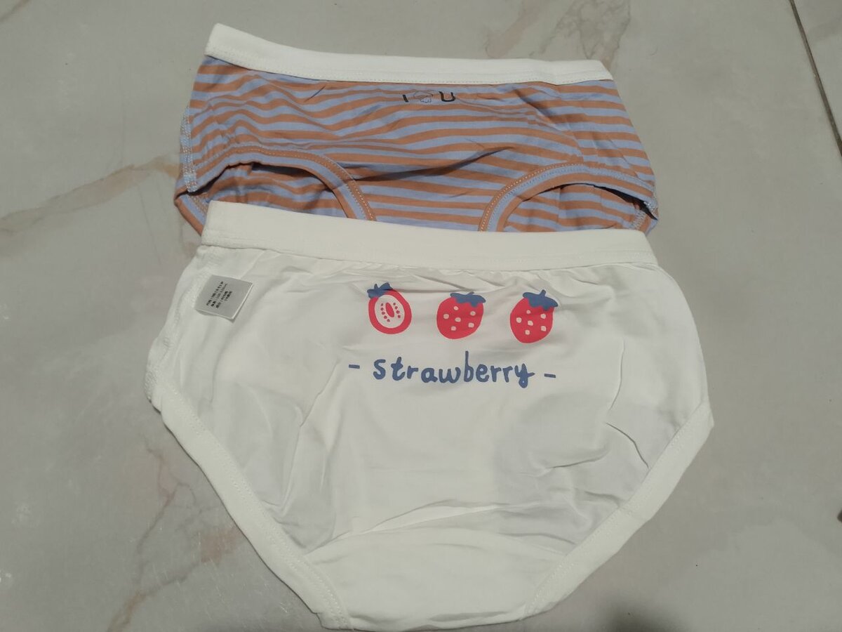 Culottes en coton motifs fruits