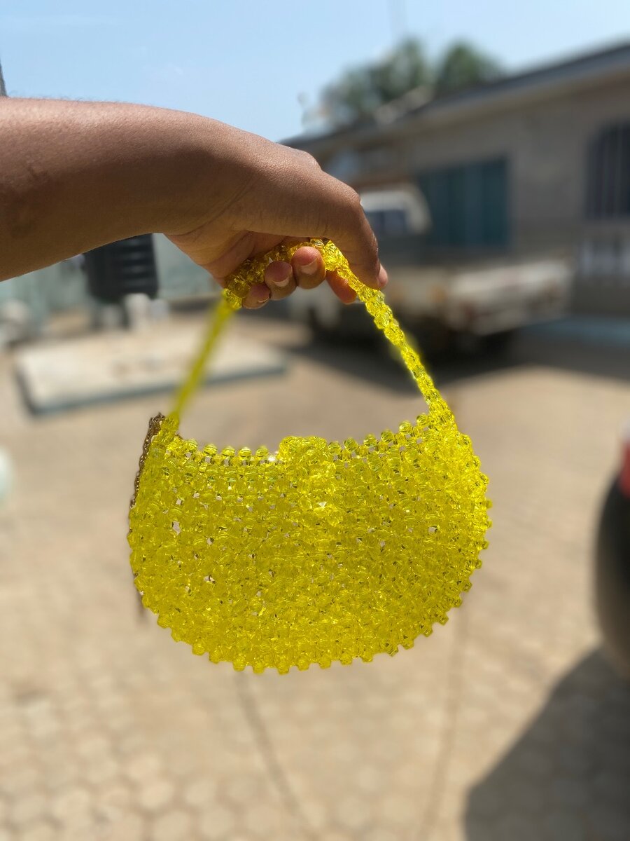 Sunset yellow Bag