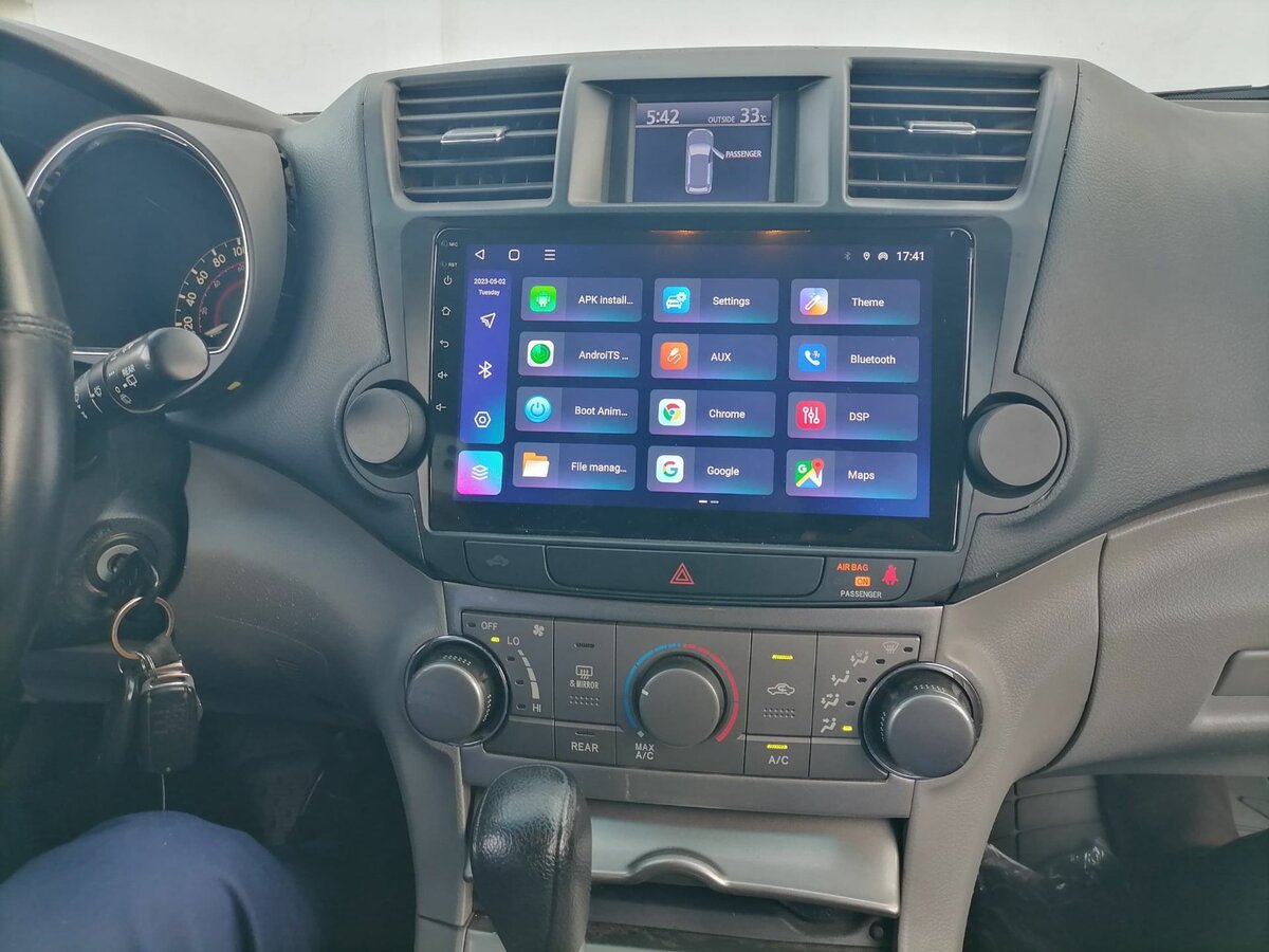 Toyota Highlander 2010 car Android Radio Multimedia