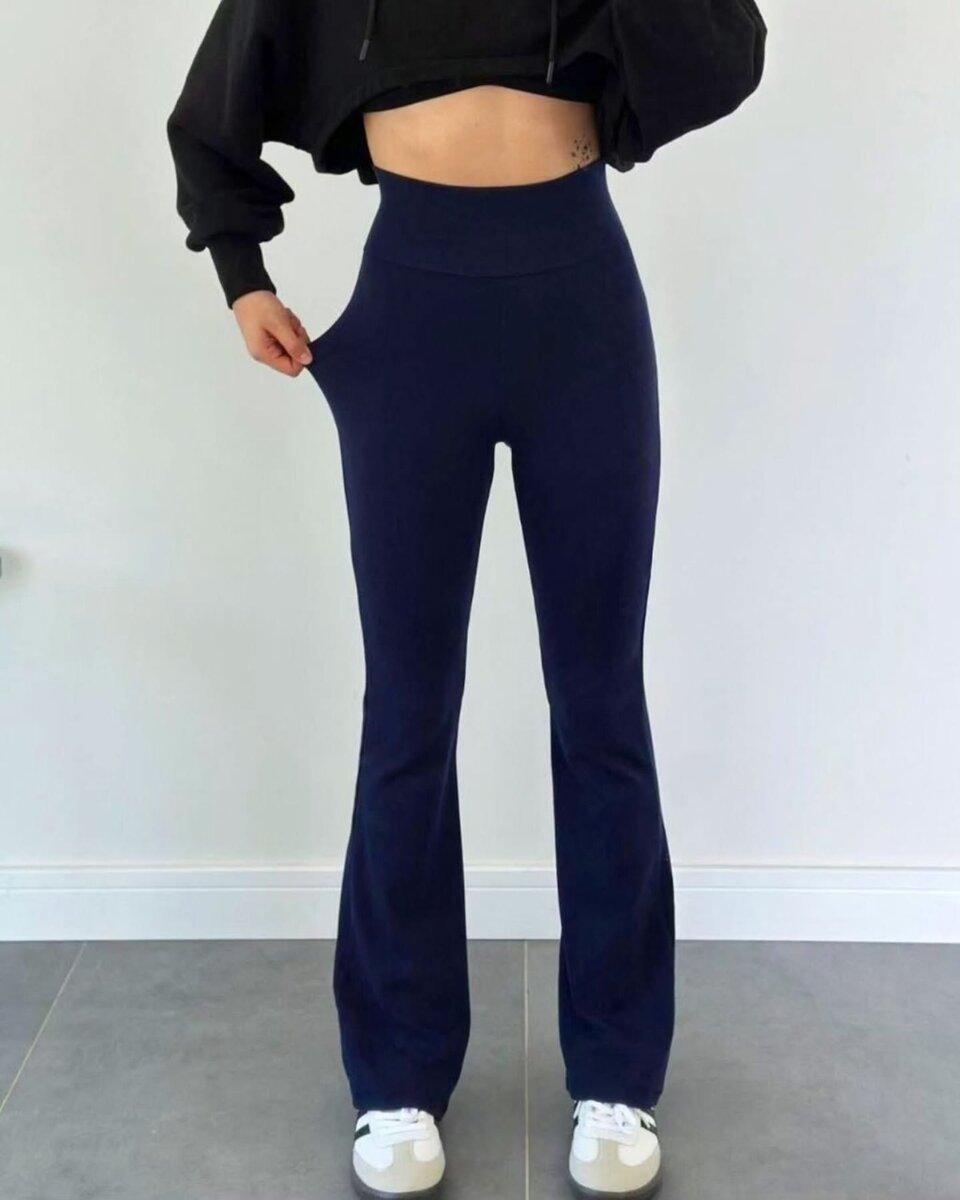 Pantalon gros bas moulant