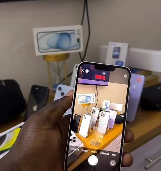Smartphones modernes et élégants