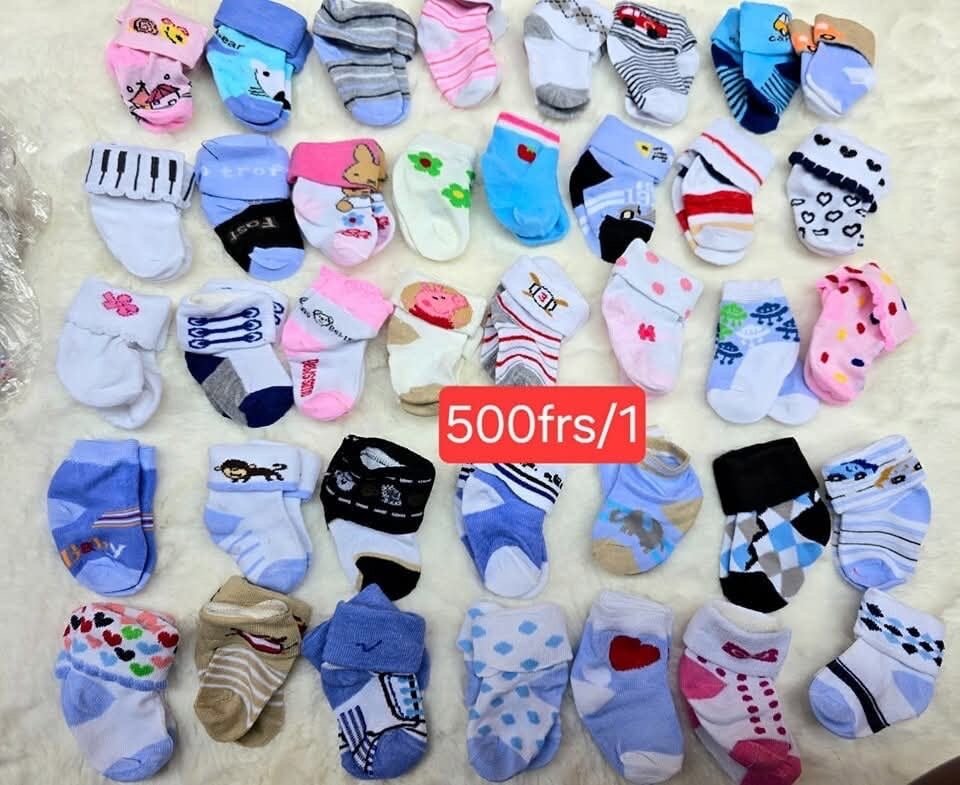 Chaussettes Bébés Colorées