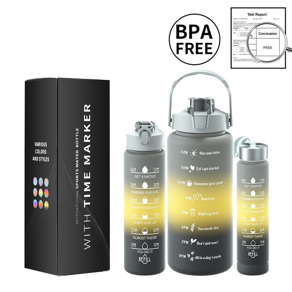3in1 water bottle set