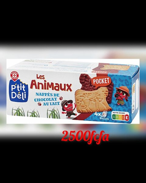 Biscuits chocolat et au café