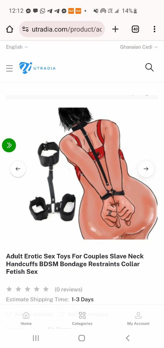 Couples Slave Neck handcuffs