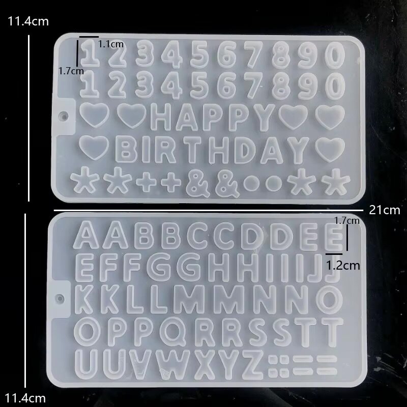 Alphabet mold mini (HBD)