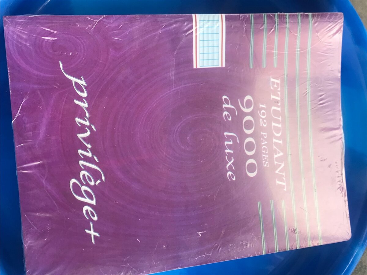 Cahier  192 Pages(lot de 5)