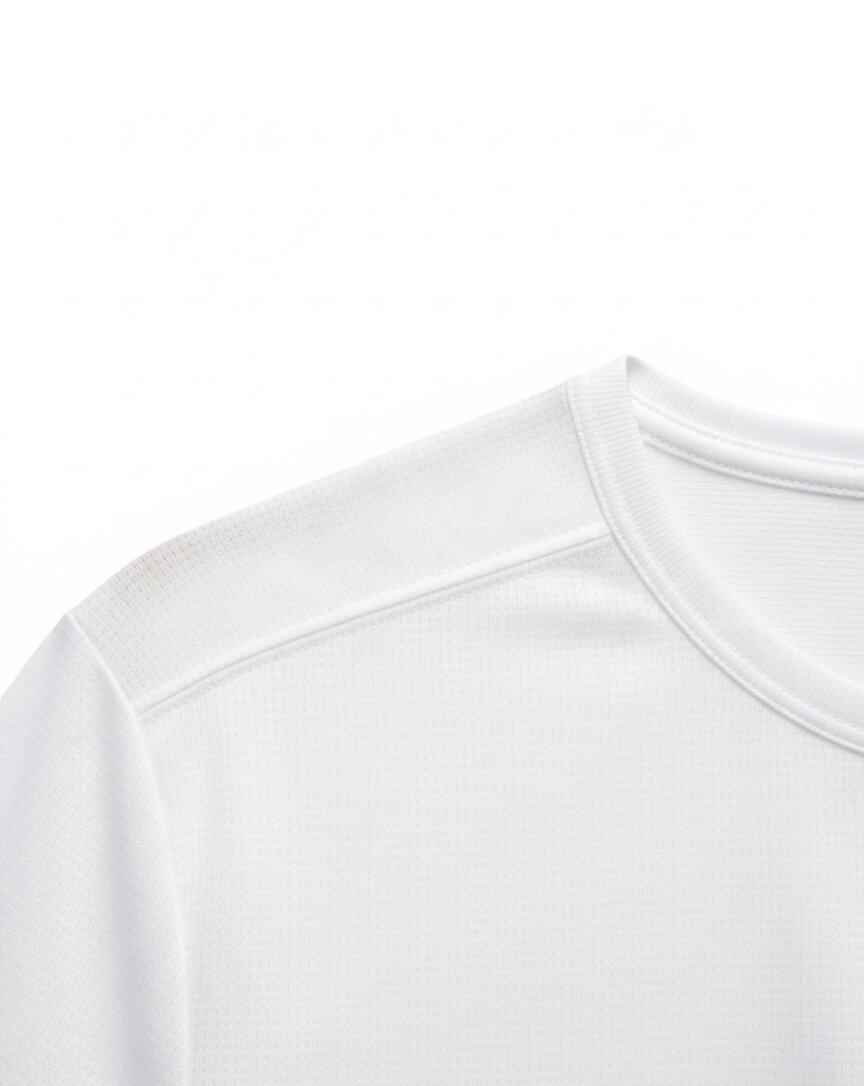 T-shirt blanc sport respirant