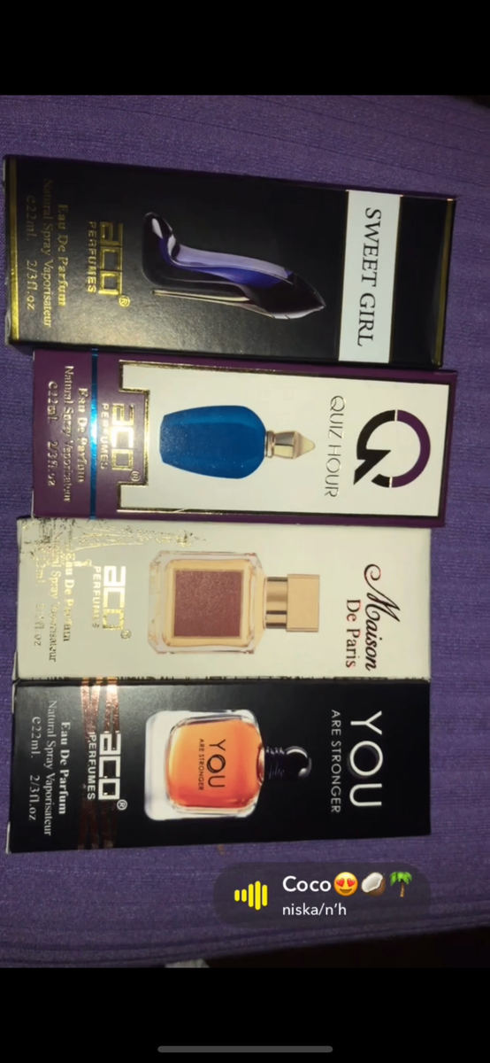 Parfums de marque ACO