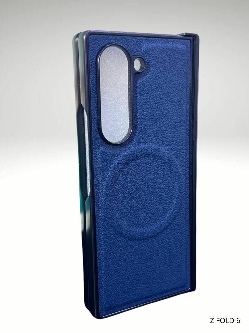 Coque en cuir Z Fold 6