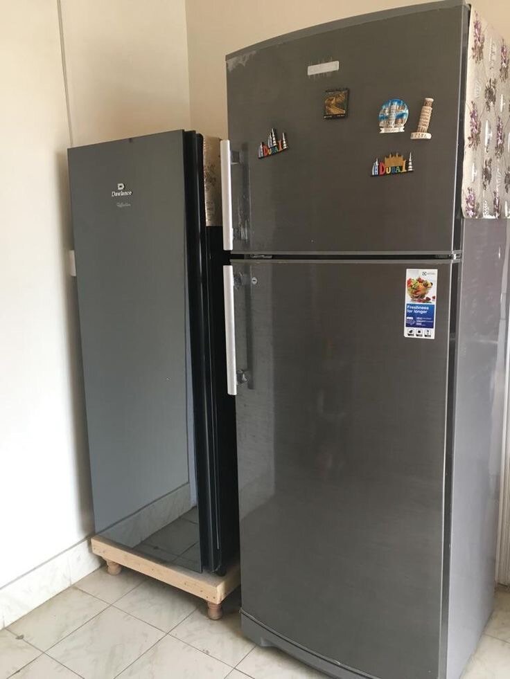 Double door fridge