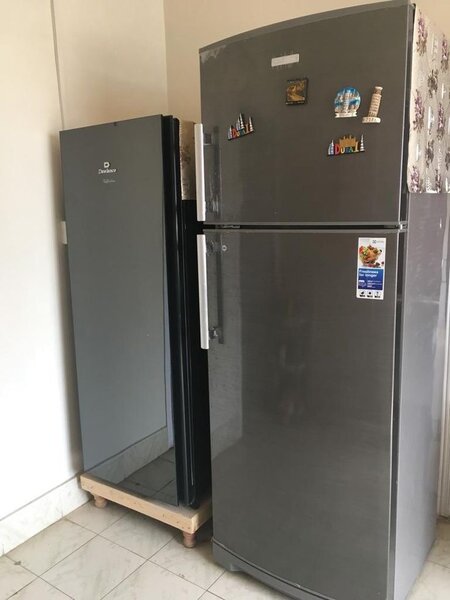 Double door fridge
