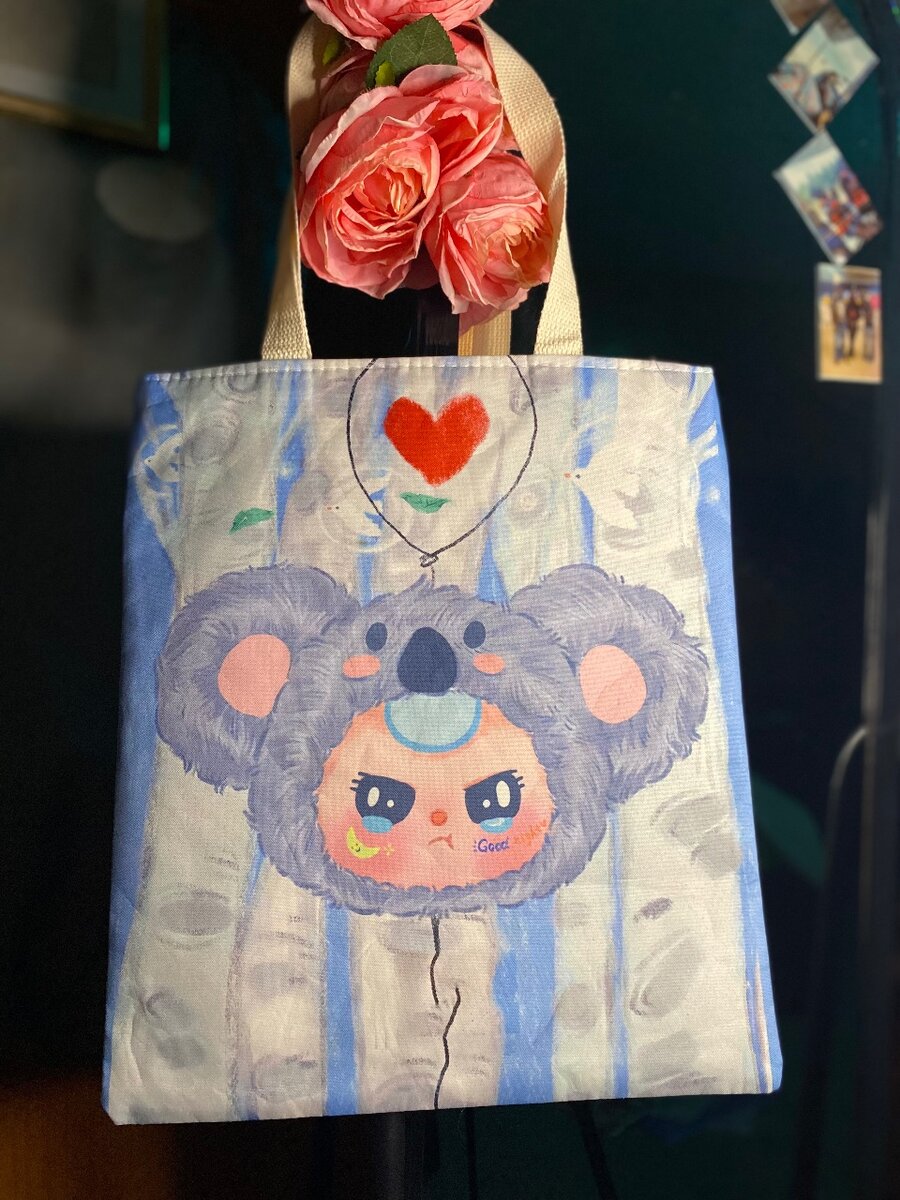 Sac fourre-tout mignon imprimé