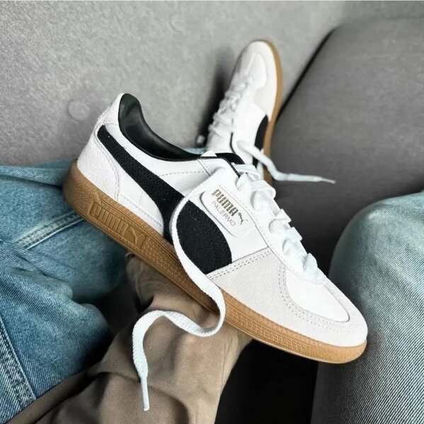 Baskets rétro Puma blanches