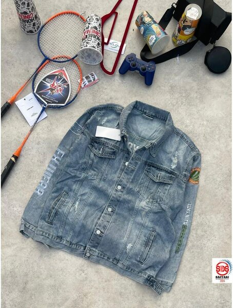 Veste en jean tendance homme