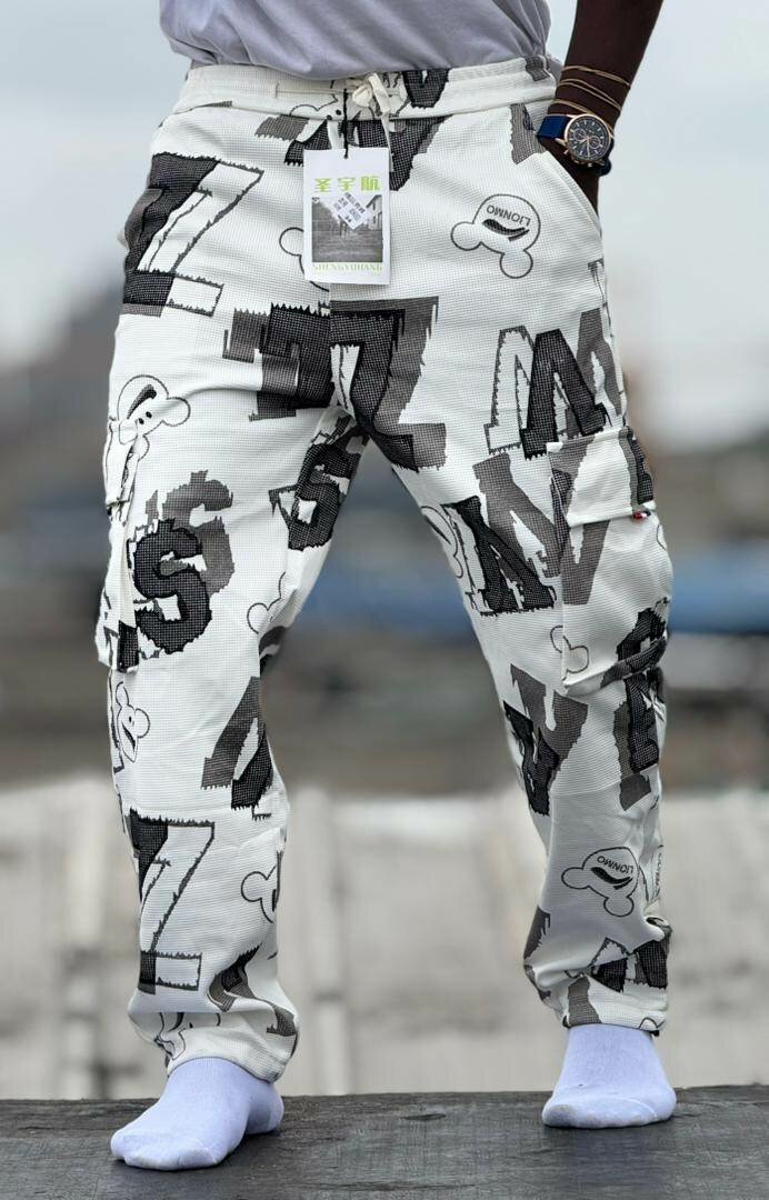 Pantalons imprimés streetwear