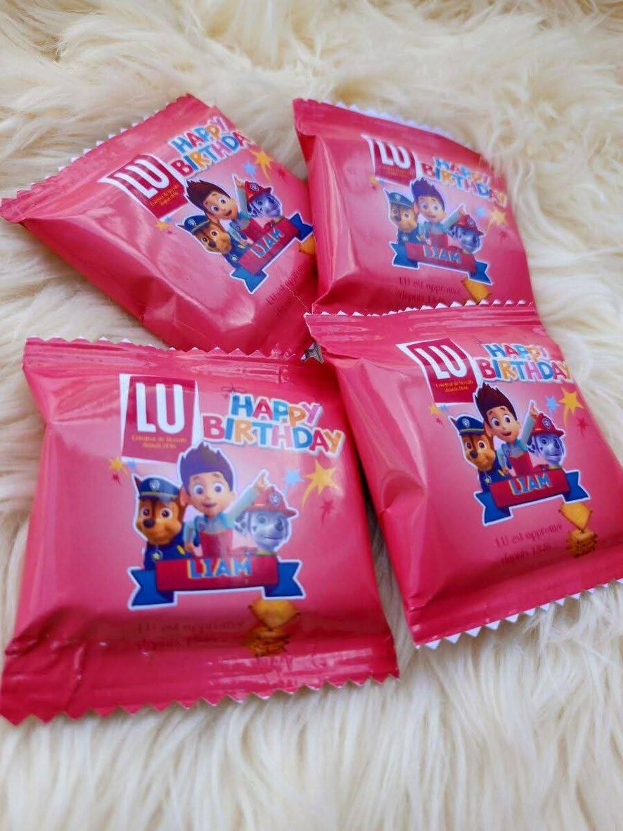 Biscuits Lu personnalisé