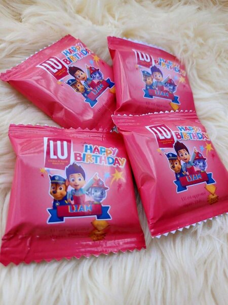 Biscuits Lu personnalisé