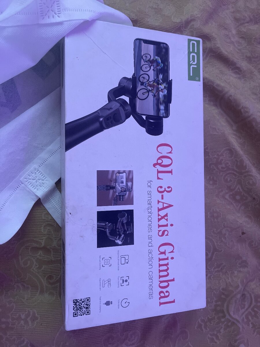 Stabilisateur 3-Axes CQL pour Smartphones