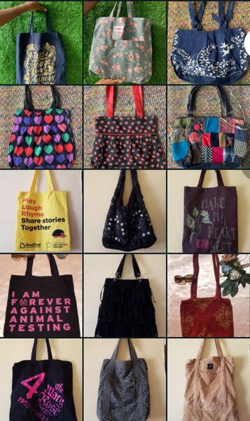 Thrift Tote Bags