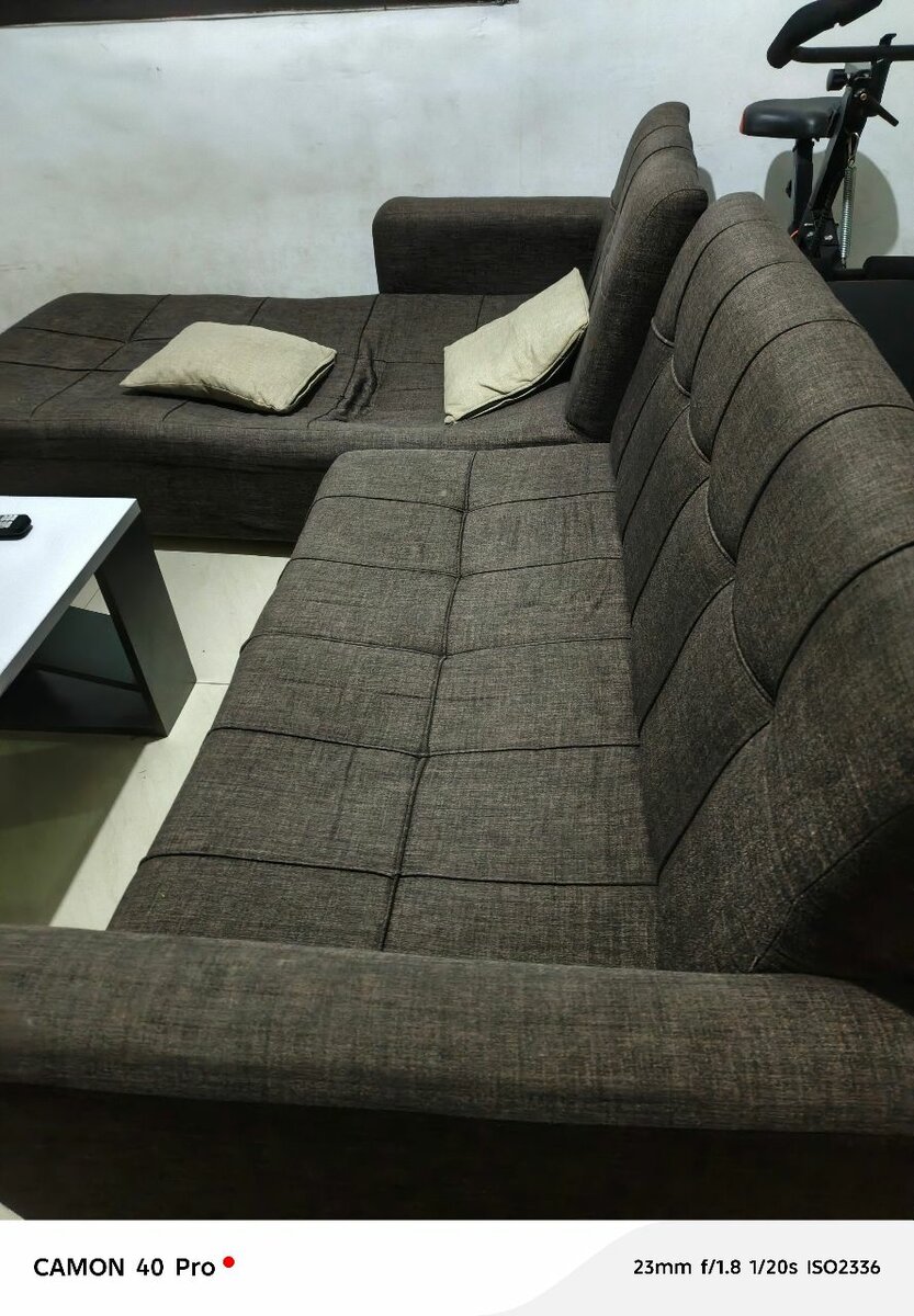 Canapé d'angle moderne