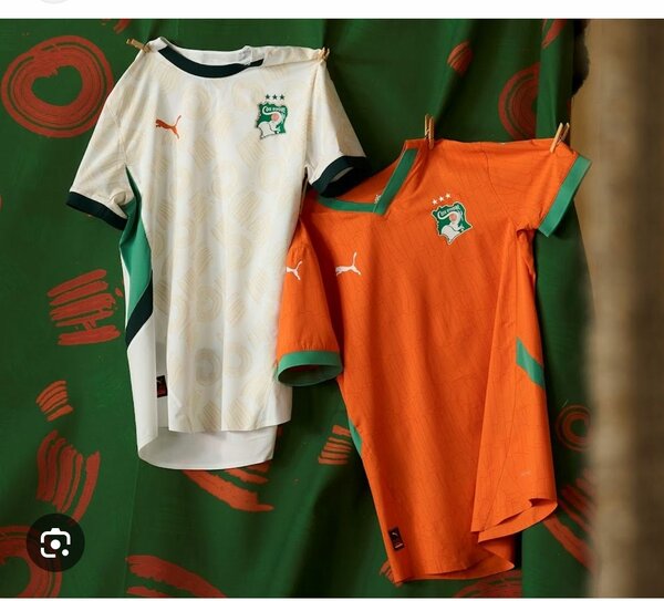 Maillot de Football Côte d'Ivoire