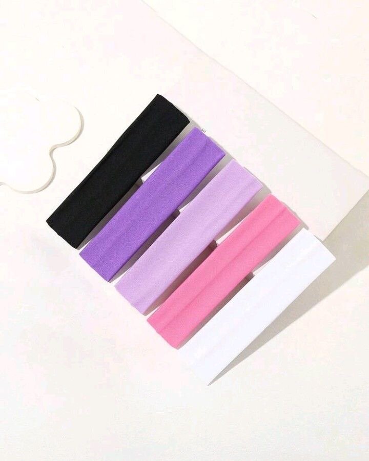 Lot de 8 Bandeaux Colorés