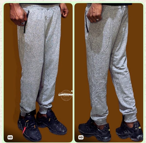 Pantalon de jogging gris homme