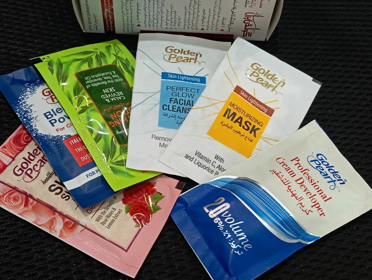 Golden pearl skin polishing