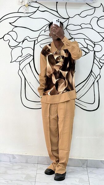 Ensemble chic multicolore