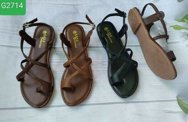 Sandales en cuir pour femmes