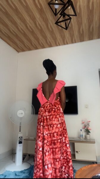 Robe Longue Évasée Élégante