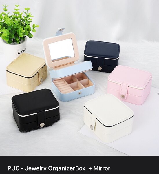 PUC MINI JEWELRY BOX ORGANIZER